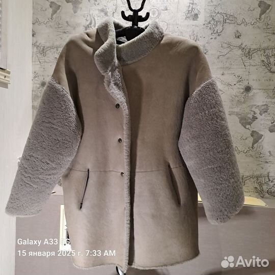 Дубленка женская 50 52 легкая