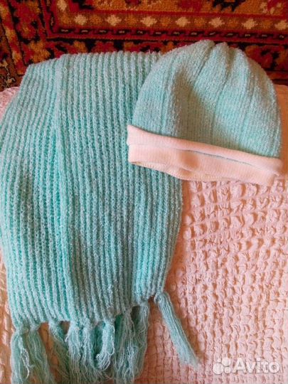 Набор шапка и шарф