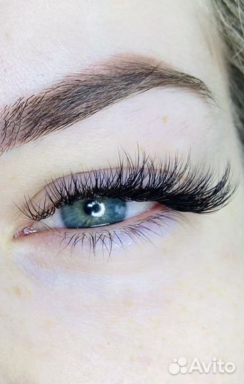 Наращивание ресниц, брови, маникюр (гель лак )