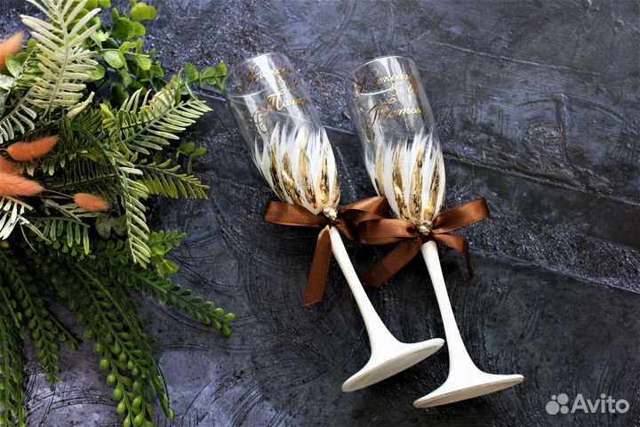 Свадебные фужеры