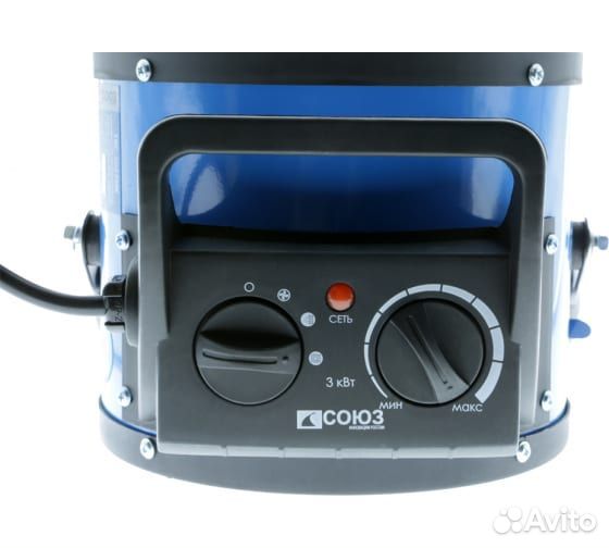 Керамический обогреватель союз твс-3023мк, 3 квт