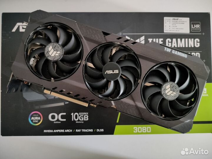 Rtx 3080 10Gb (Asus Tuf Gaming, Galax Metaltop)