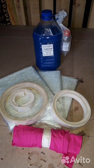 Набор для изготовления дверных карт смола полиэфир