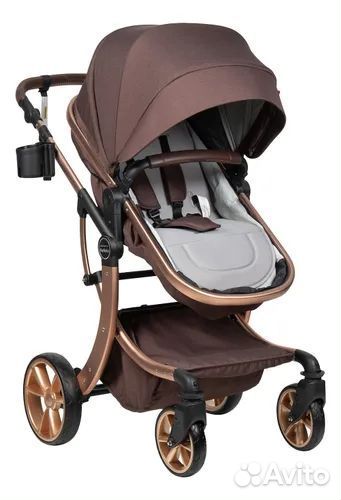 Коляска трансформер 2в1 Aimile Original New Gold