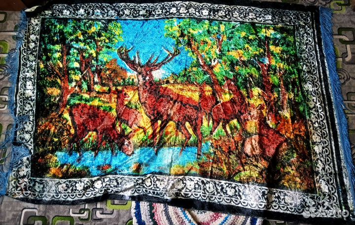 Плюшевый ковер СССР