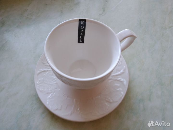 Чашка с блюдцем
