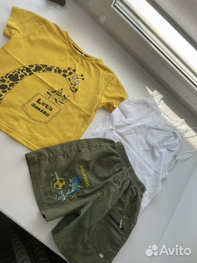 Пакет вещей на мальчика 5-6л