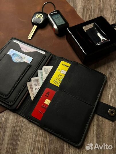 Партмоне из натуральной кожи