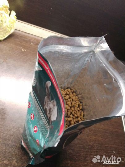 Кошачий сухой корм