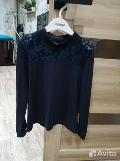 Школьная форма для девочки синяя 134 140