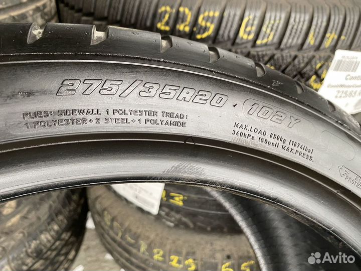 Goodyear Eagle F1 Asymmetric 2 275/35 R20 и 245/40 R20 102Y