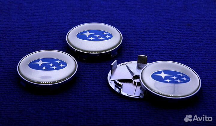 Комплект колпачков Subaru 62,63,65,66,68,74 мм