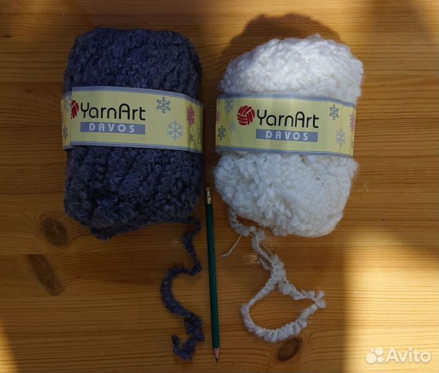 Пряжа букле буклированная мохер