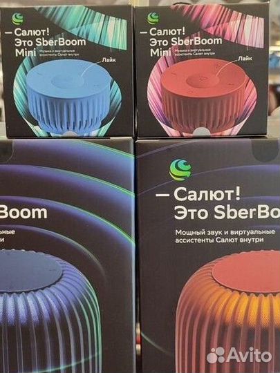 Новая Умная колонка Sberboom (Sberboom mini )