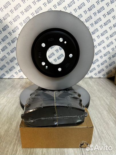 Передний томрозной диск на KIA K5