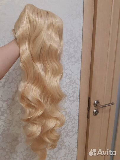 Парик блонд или бело-сереб новый