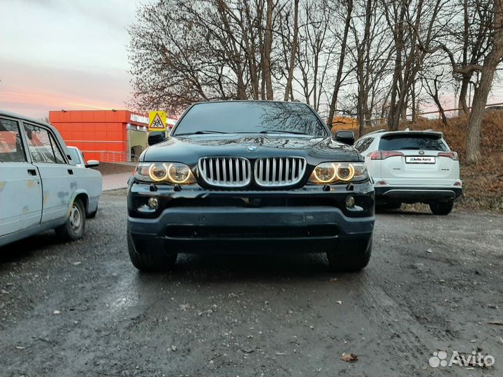 BMW X5 4.8 AT, 2004, 290 000 км