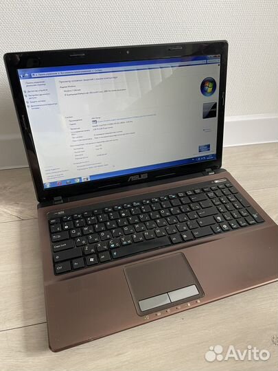 Ноутбук asus X53S i3