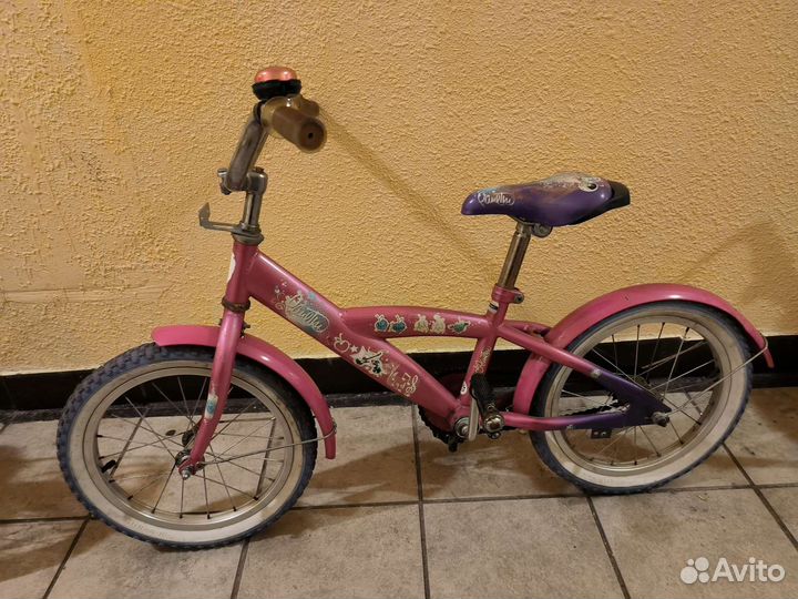Детский велосипед для девочки 16