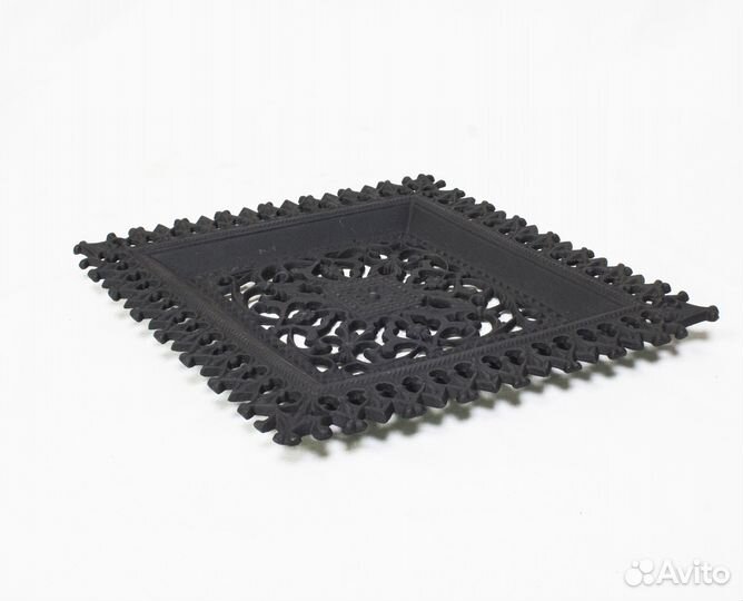 Визитница, Куса, 1977 год, чугун, размер 26х20 см