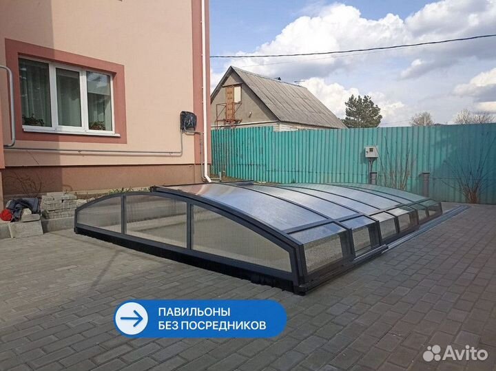 Павильон для бассейна из поликарбоната