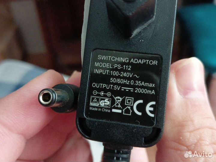 Блоки питания 5v, 9v, 12v