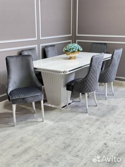 Стол, стулья набор. Доставка по всей России