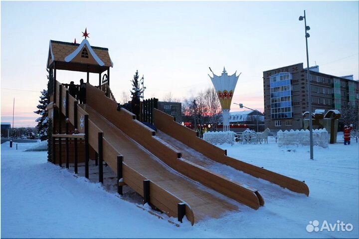 Горка зимняя