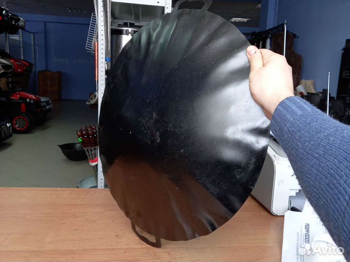 Садж из вороненой стали 50см