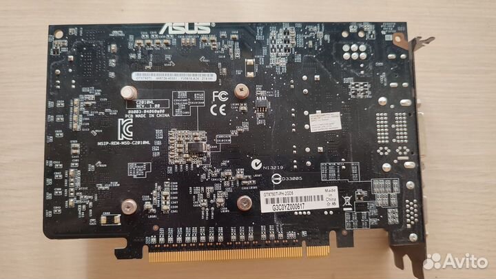 Видеокарта Asus GTX 750ti 2gb