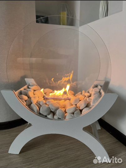 Биокамин напольный топливо в подарок отдадим