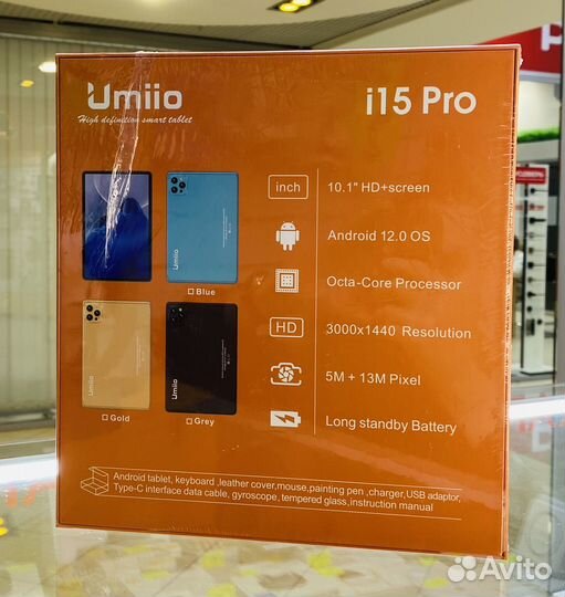 Планшет umiio i15 pro 6/128GB новый/гарантия