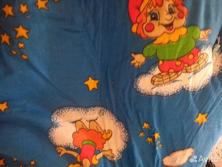 Матрасик детский,ватный.б/у