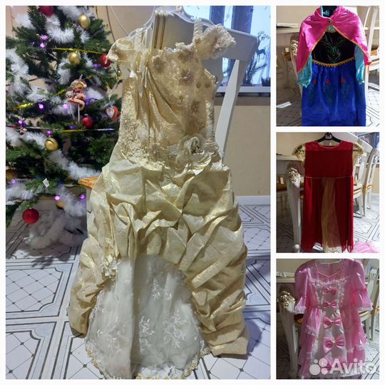 Платья принцессы