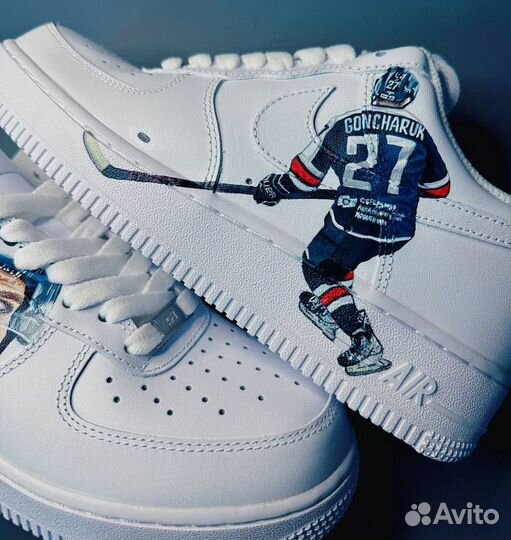 Кастомные кроссовки nike air force 1 цена договорн