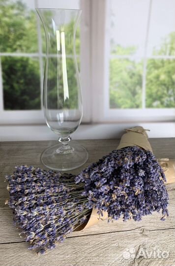 Лаванда ароматная букет сухоцвет