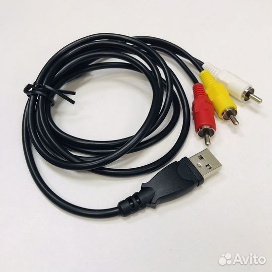 Кабель AV 3RCA-USB 2.0