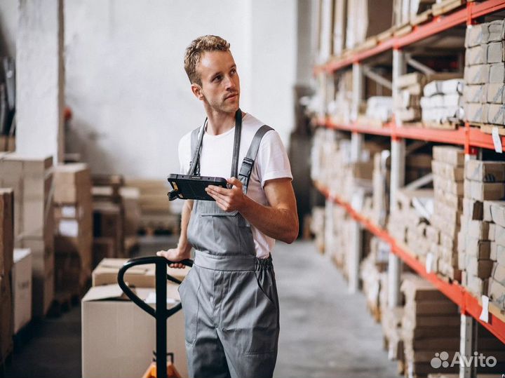 Грузчик на склад. Вахта от 15 смен с питанием мск