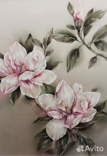 Интерьерная картина. Картина на шёлке