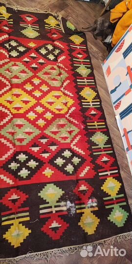 Ковер шерстяной СССР килим