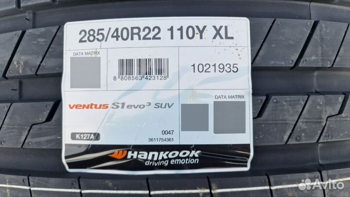 Hankook Ventus S1 Evo3 SUV K127A 285/40 R22 Y