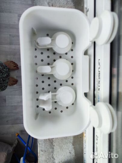 Полка для ванной IKEA, крючки