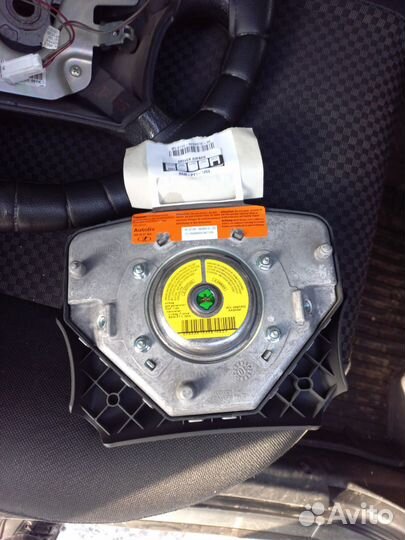 Руль с подушкой priora