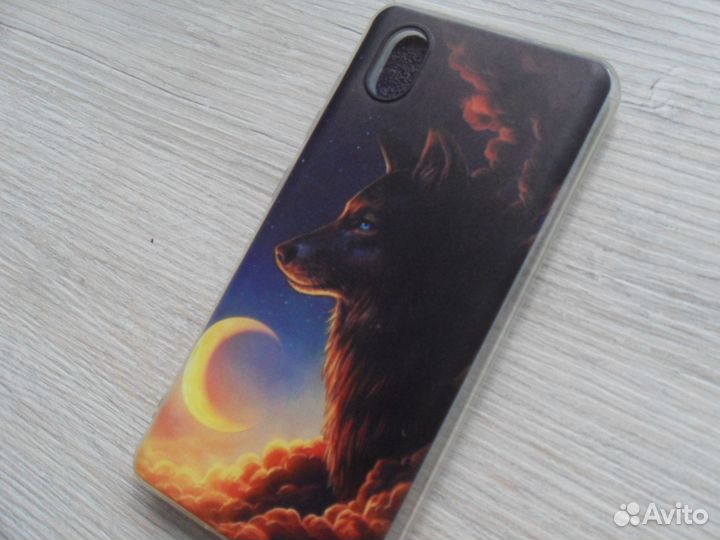 Чехол бампер с принтом 