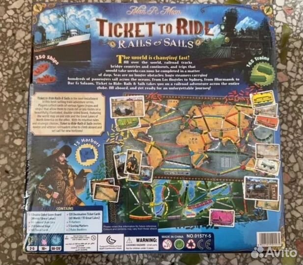 Ticket to ride Rails and Sails - Билет на поезд