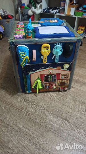 Бизиборд, бизикуб, развивающие игрушки