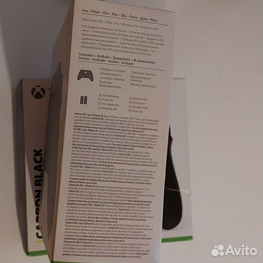 Xbox controller Carbon Black