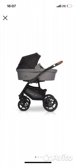 Коляска 3 в 1 Riko bella lux