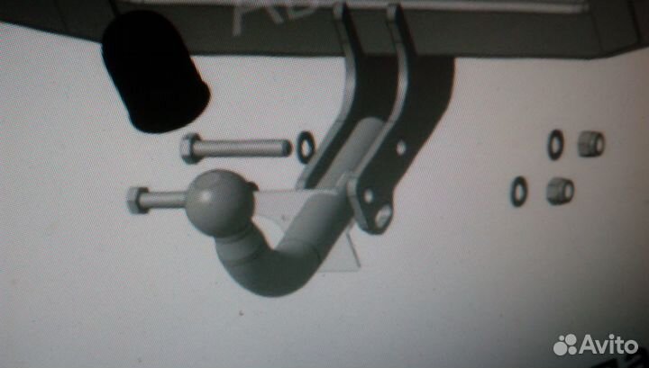 Шар прицепа / фаркопа под 2 болта 