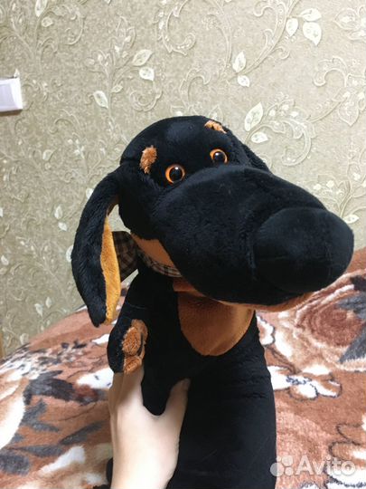 Детская игрушка плюшевая Собака